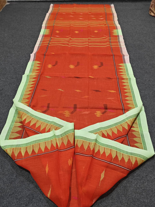 Authentic handloom 
monipuri cotton saree
With bp
