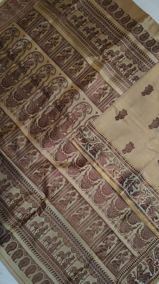 Baluvana | Meenakari baluchari saree