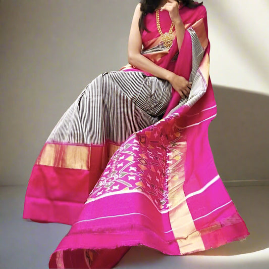 Ishithaa | Pochampally Ikkat silk saree
