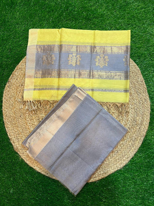 Chhaviala | Maheshwari fabric set ( Top & dupatta)