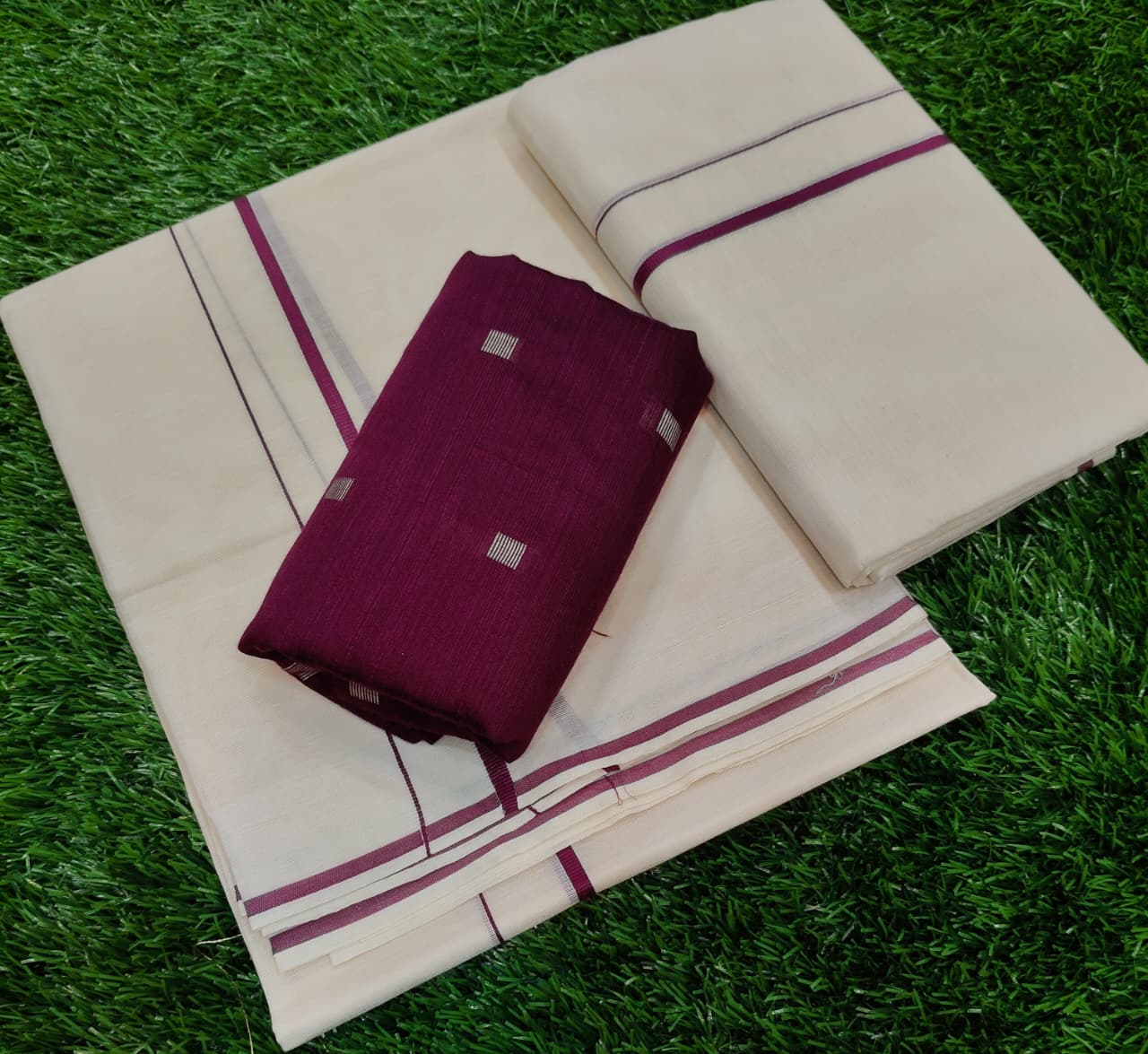Pure cotton kasavu