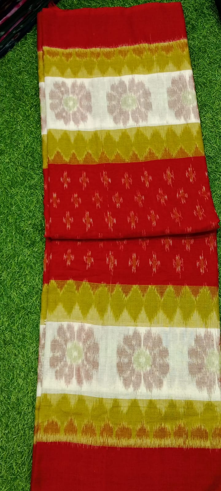 Shailika | Sambalpuri Cotton Ikat Saree