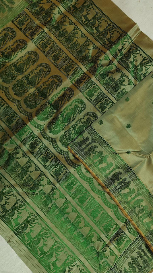 Baluraksha | Meenakari baluchari saree