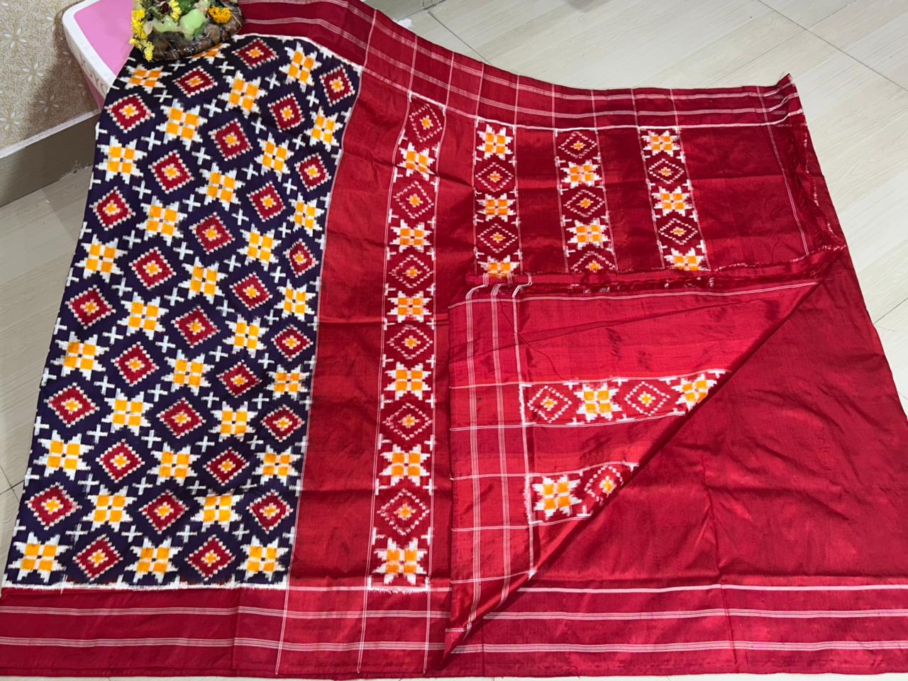Tavish | Telia rumal with Pure silk