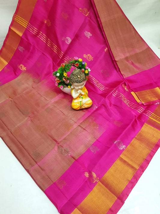 Urjita | Pure silk uppada saree