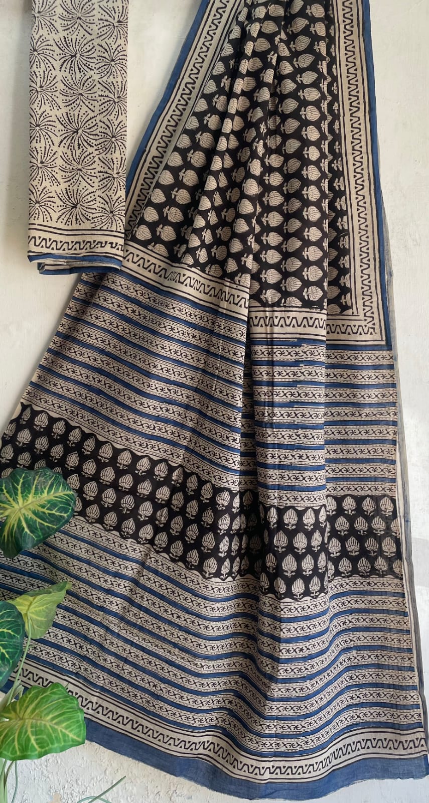 Maithili | Mul Cotton Blockprint Saree