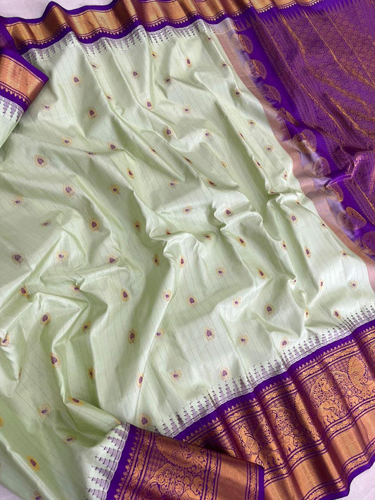 Chetna | Gadwal Sarees in pure Silk