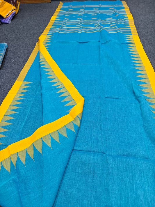 Handloom manipuri cotton saree
With bp