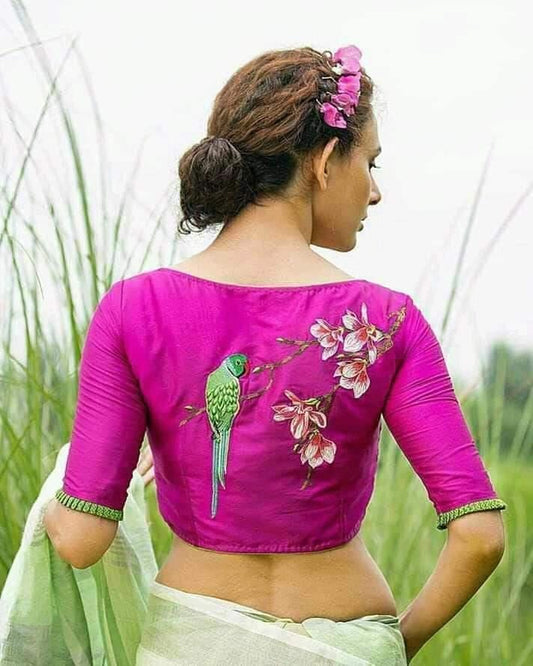 Chijali | embroidered blouse