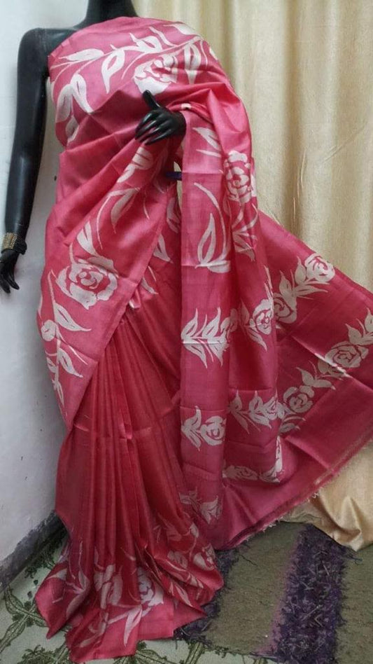 Banrina | Murshidabad Silk Batik Sarees