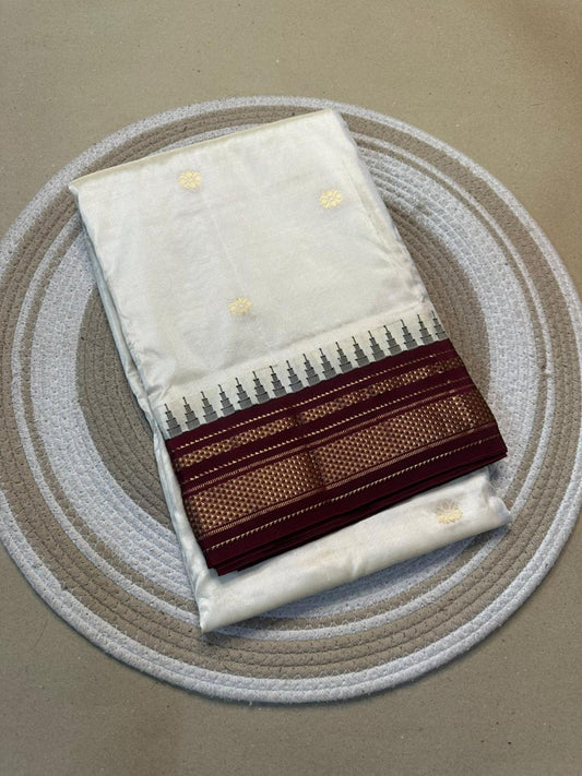 Ilangiliya| Pure Silk Ilkal Saree