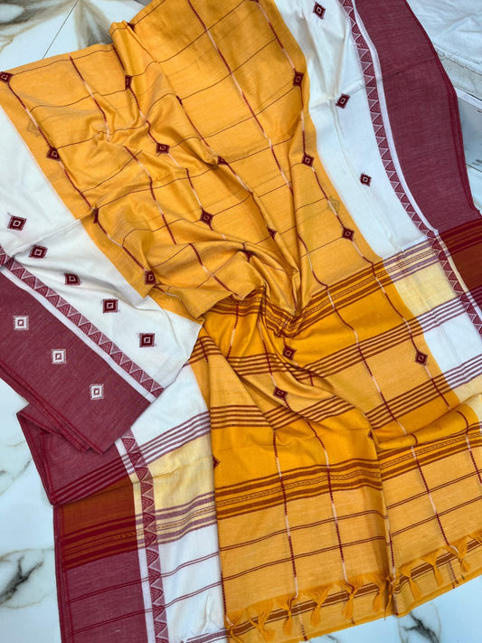 Deeptibai | Dhonekhali Cotton Saree