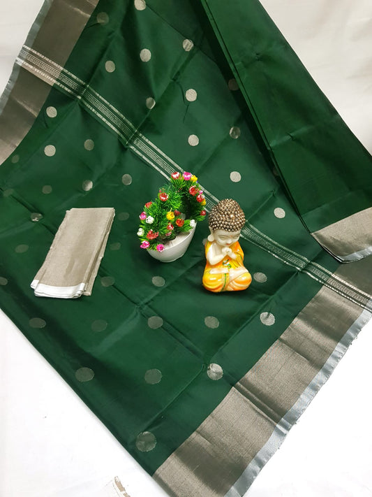 🌹uppada pattu🌹                                    💐 🌹  Dollar buta sarees 🌹💐
 🌹Good quality 💐👌👌👌
 Fabric: uppada pattu/pattu 💐💐
