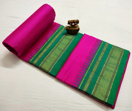 Bhoomika-ilkal-pure-silk-saree | Plain Ilkal Pure Silk Saree