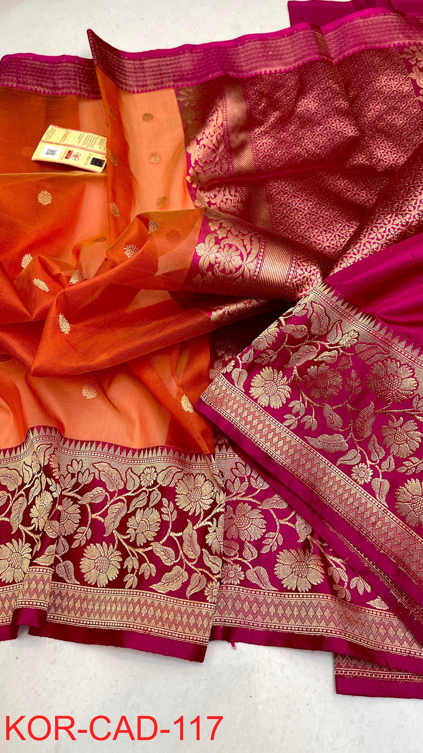 Baheera | Kora Kadua with Mashru Border