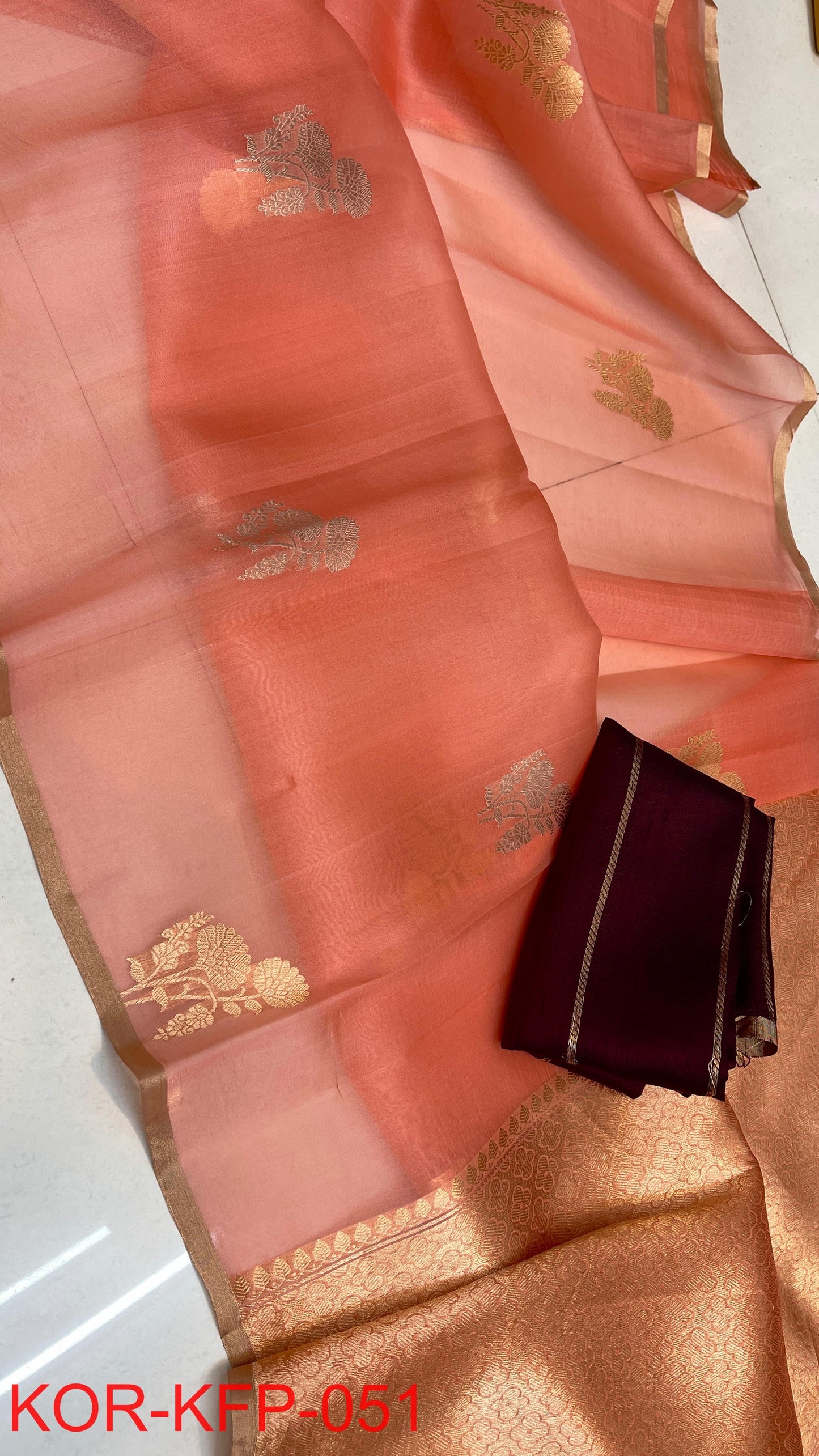 Bhadra | PURE KORA SILK SAREES