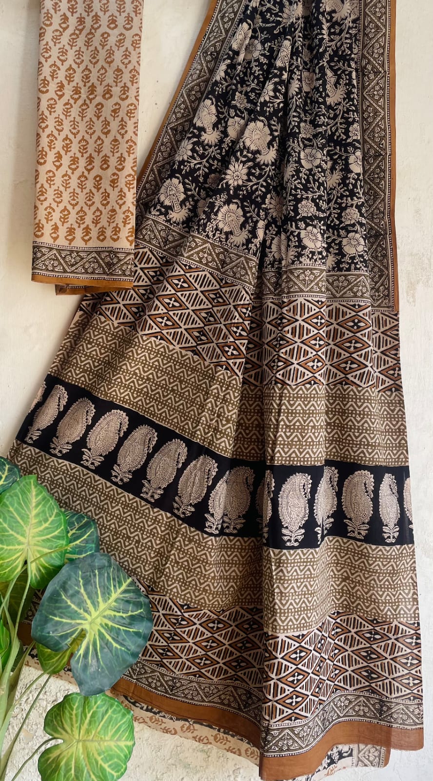 Malhar | Mul Cotton Blockprint Saree