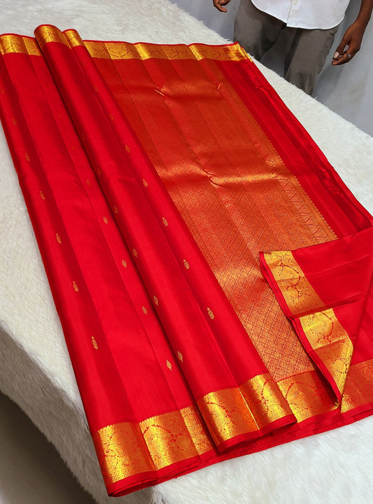 Bhadrakali | 1G Gold Kanjeevaram Saree