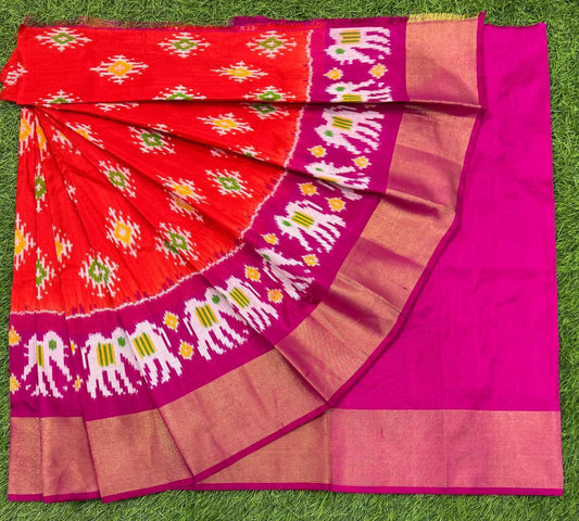 Bhavsati | Pochampally Ikat silk saree
