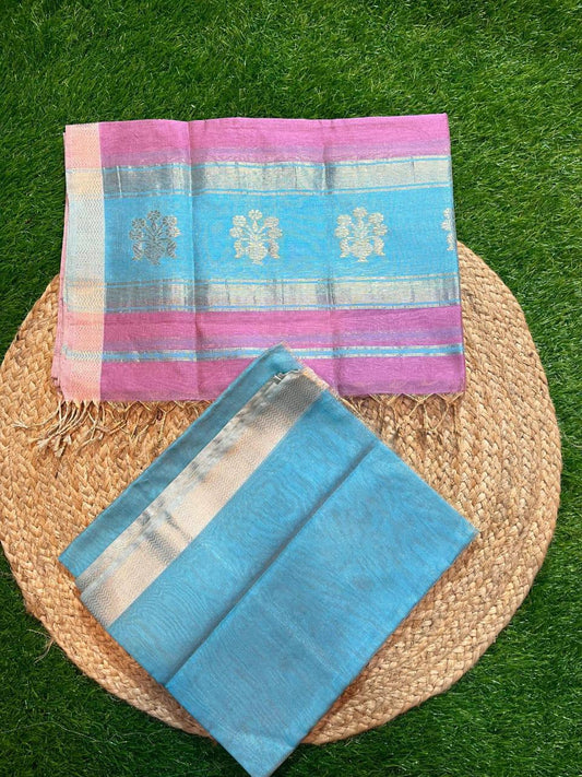 Charuree | Maheshwari fabric set ( Top & dupatta)