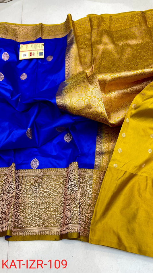 Bindumaala | Katan Silk Banarasee Saree