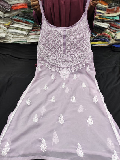 Chirantara | Chikankari Spaghetti Kurta