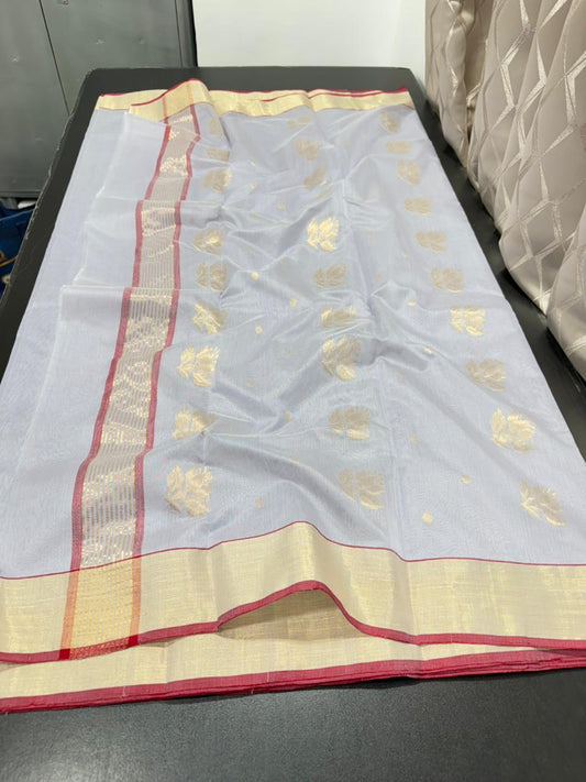 Chandrima | Cotton Silk Chanderi Saree