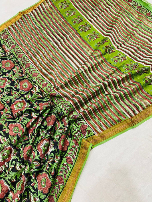 Mahiya | Block prints on cotton silk