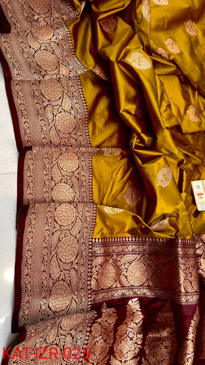 Baidari | Katan Silk Banarasee Saree