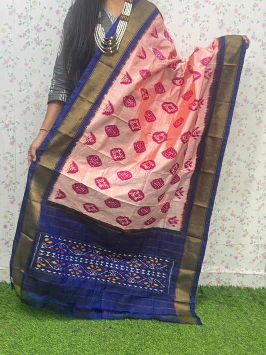 *IKKAT SILK DUPPATA*
*Length: 2.5 meters*
*Height: 36 inches*