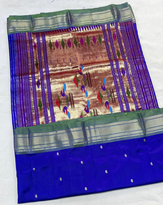Yuvritha | Pure handloom silk paithani