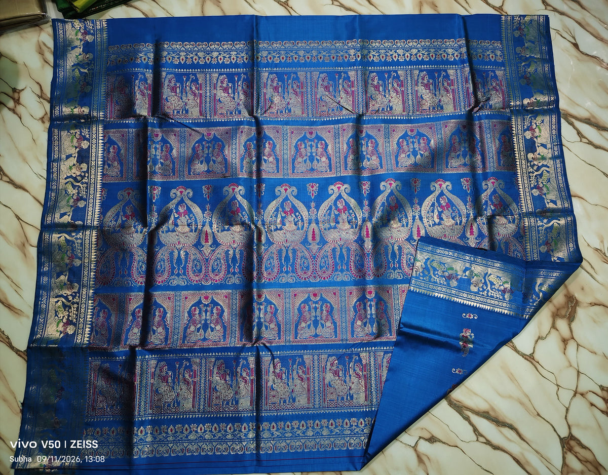 Bishnupuri Meenakari
 Swarnochuri 
Silk mark certified 