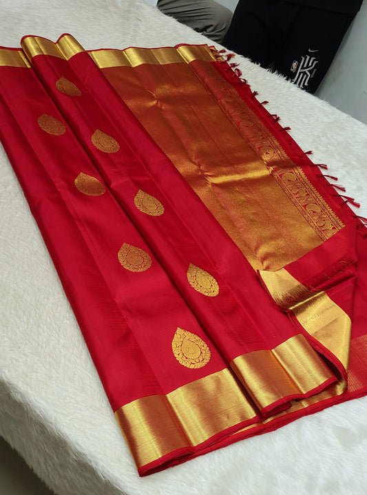 Veeramakali | 1G Gold Kanjeevaram Saree
