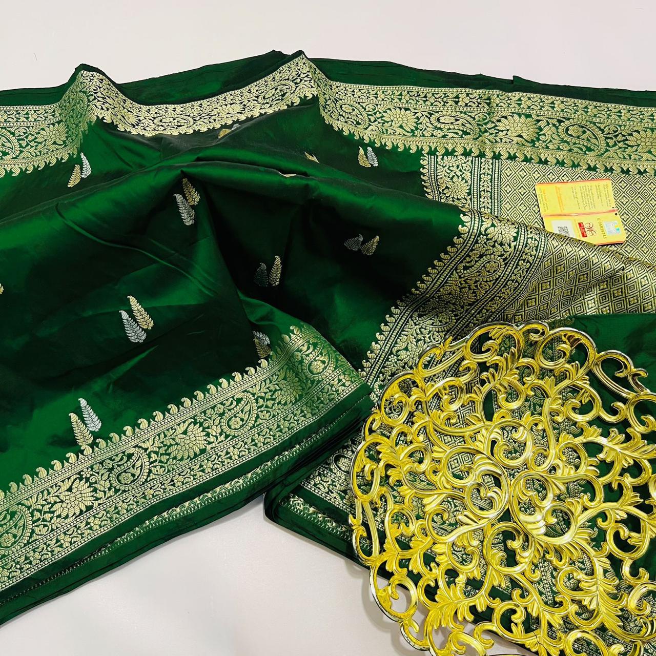 Anaswara | Banarasi Sarees in Katan Silk