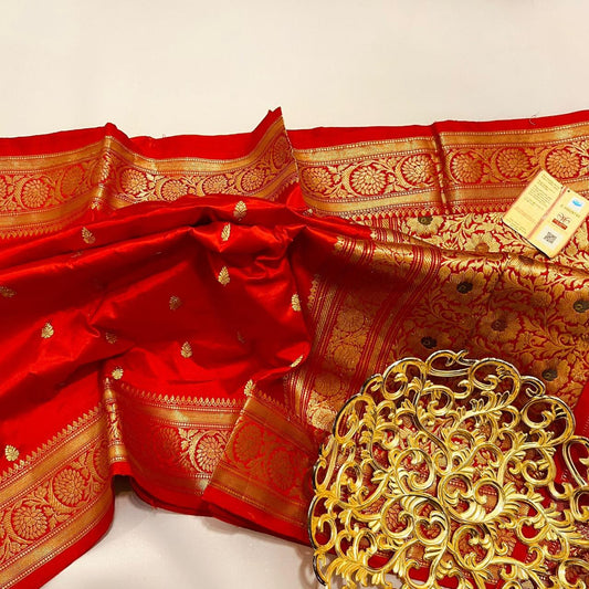 Anu | Banarasi Sarees in Katan Silk