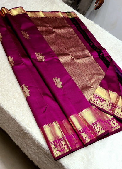 Tulsi | 1G Gold Kanjeevaram Saree