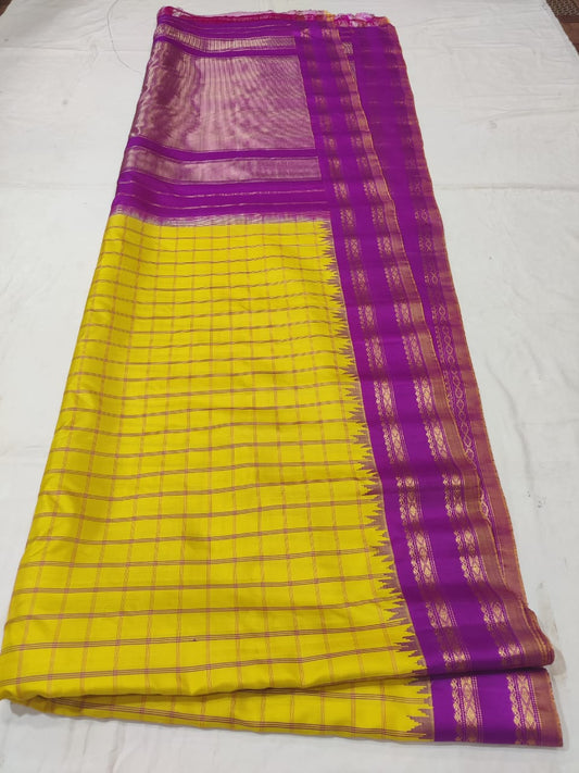 Anklesaria Gadwal | Gadwal Sarees in pure Silk