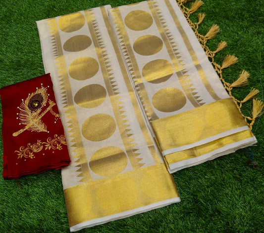 Pure cotton kasavu