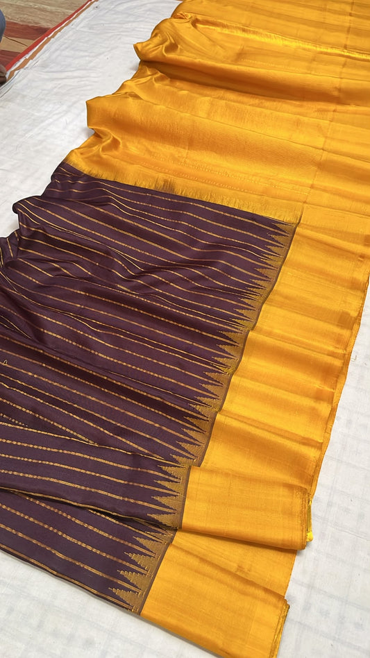 Pure silk handwoven gadwal sarees