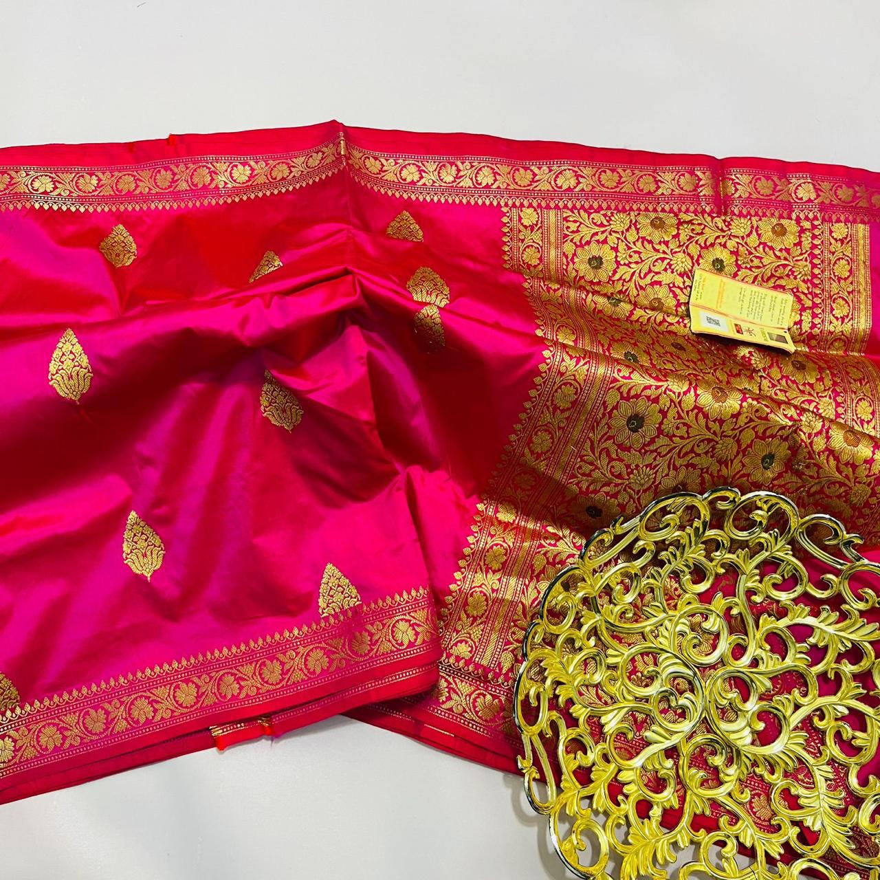 Ansiba | Banarasi Sarees in Katan Silk