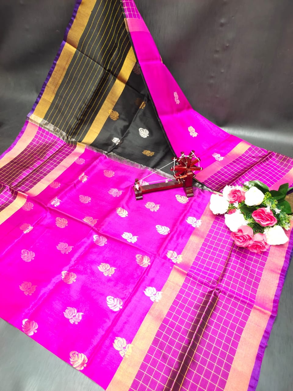 Utpala | Pure silk uppada saree