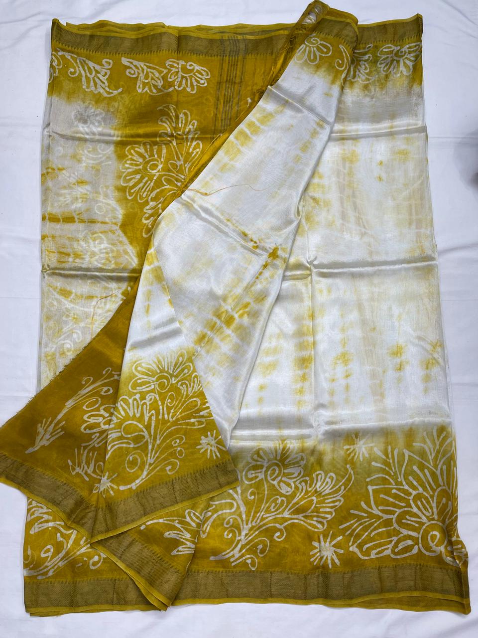 Shivani Priya | Shibori Mangalagiri Saree