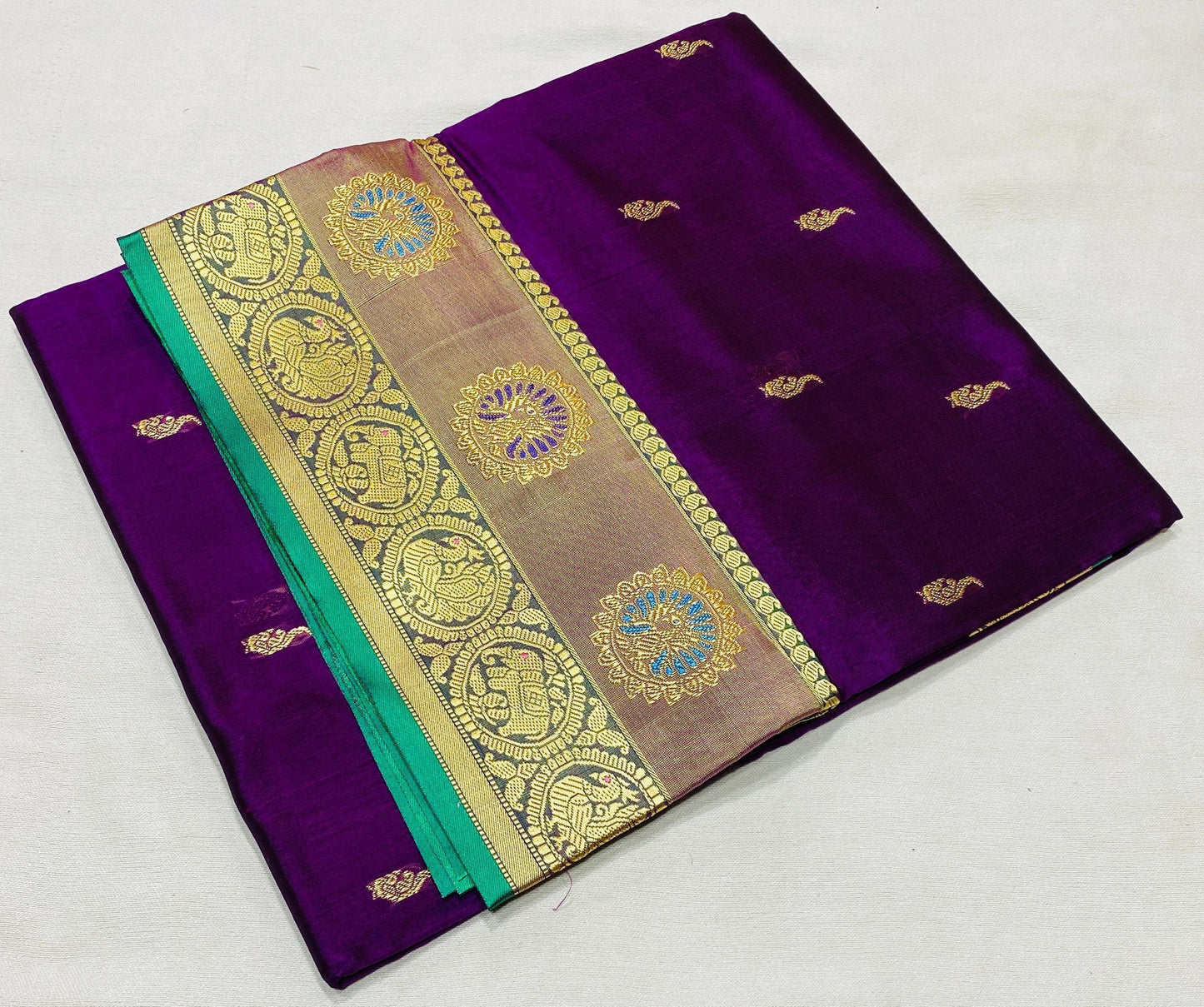 Kuru-Peshwai | Peshwai dagina silk sarees