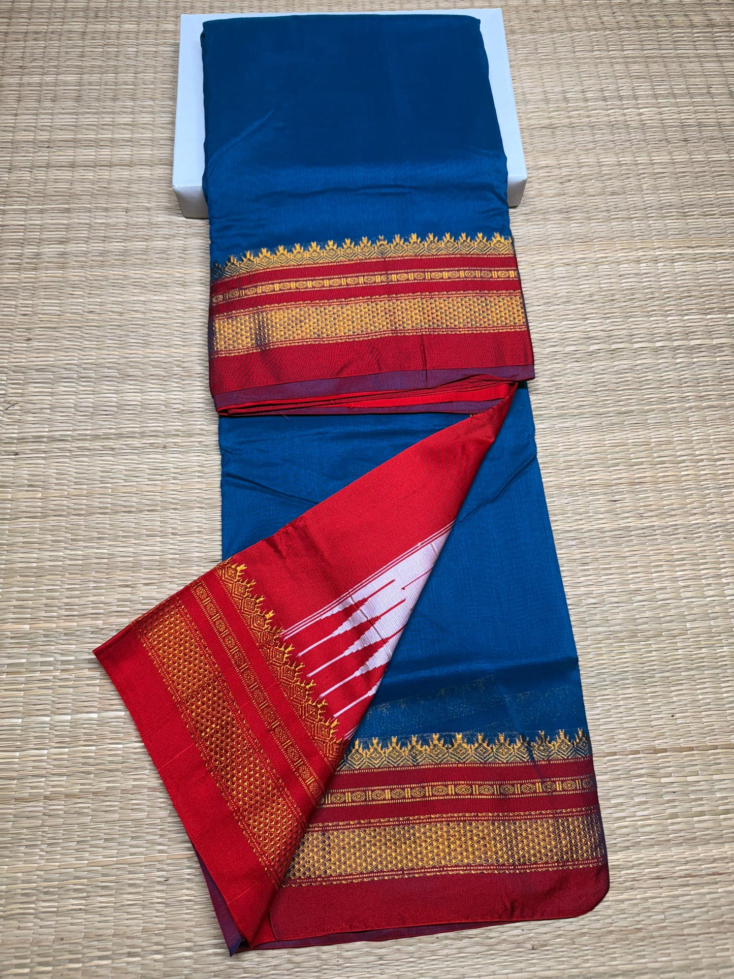 Ilori | Blended Silk Ilkal Saree