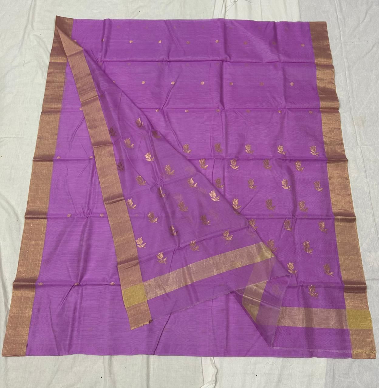 Chandritha Sri | Cotton Silk Chanderi Saree