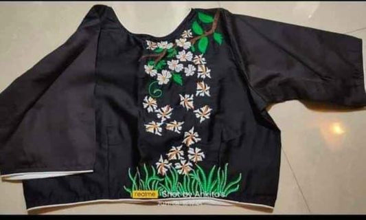 Chianjali | embroidered blouse