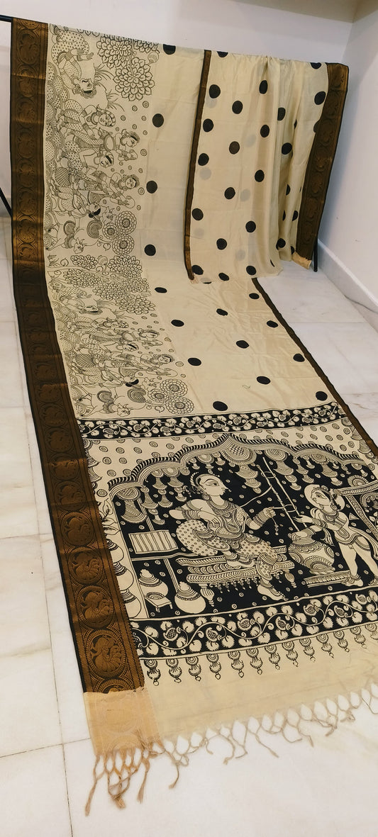 Yashoda-kalamkari-saree | Kalamkari-saree