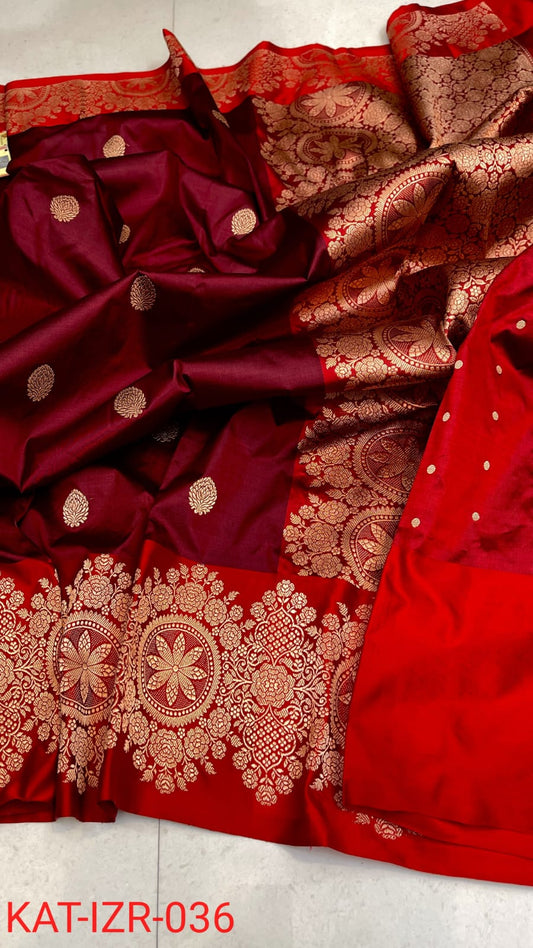 Bratati | Katan Silk Banarasee Saree