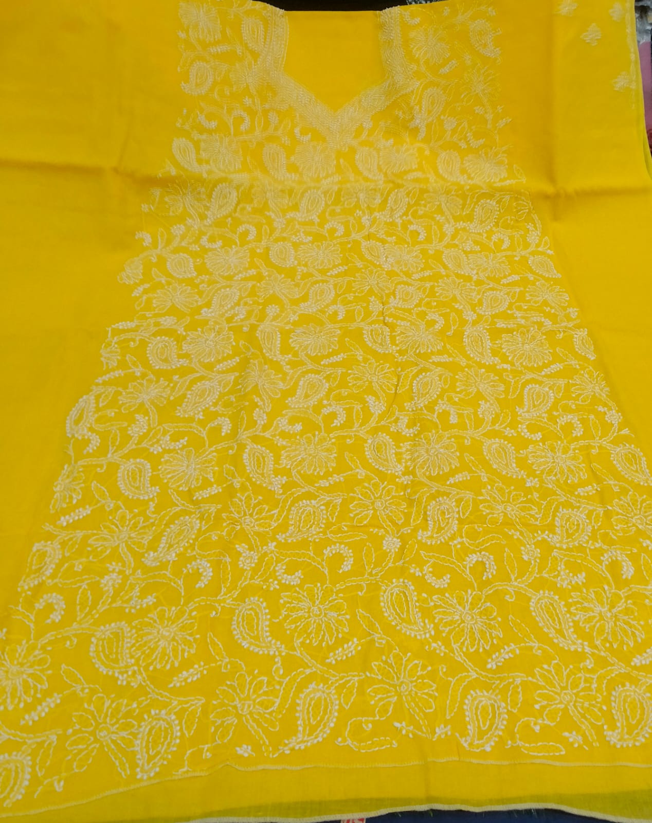 Cinata| Chikankari Dress Material