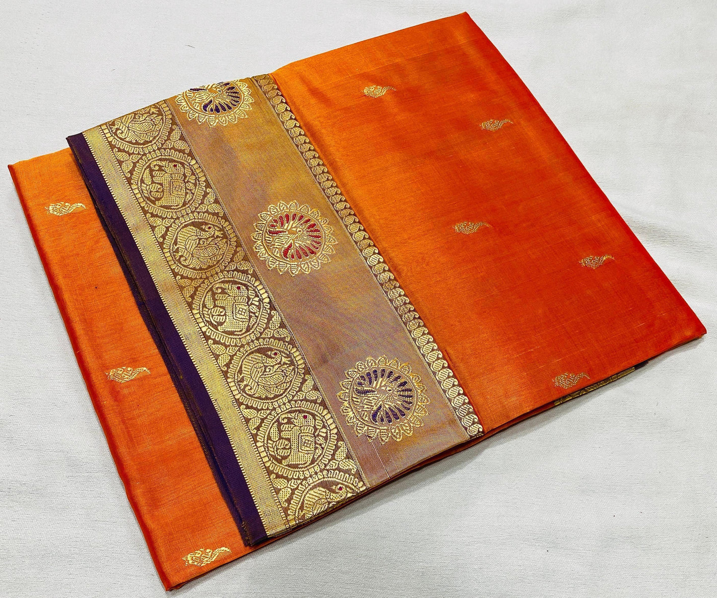 Shangi-Peshwai | Peshwai dagina silk sarees